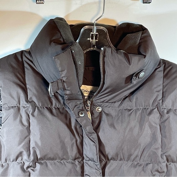 Eddie Bauer 700 Fill Goose Down Puffer Vest Brown Size Large - Picture 4 of 14